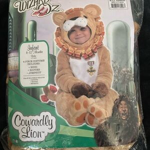 NWT-Cowardly Lion Infant Costume